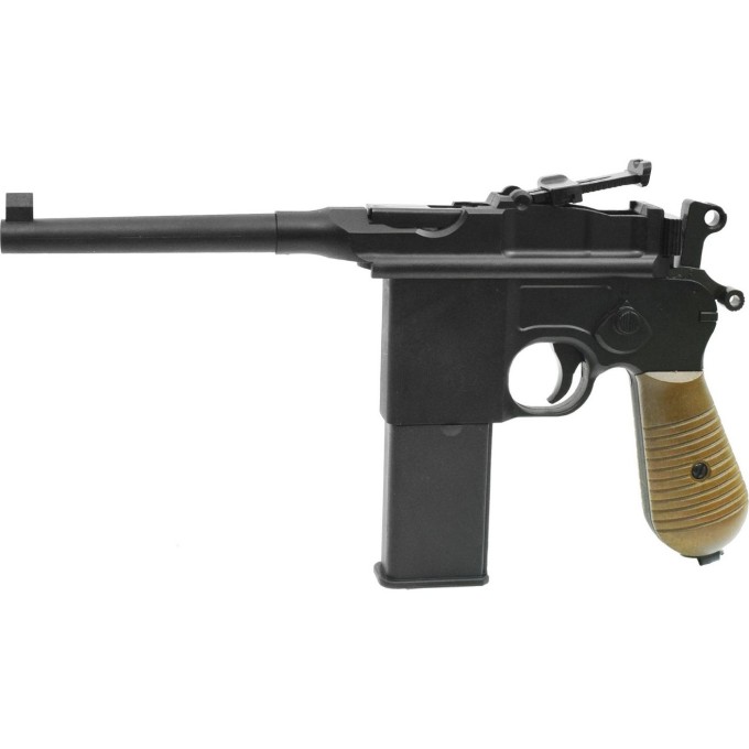 Пистолет пневматический UMAREX LEGENDS C96 сплав, черный (Blowback) 5.8140