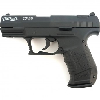 Пистолет пневматический UMAREX WALTHER CP 99 черный с чёрной рукояткой