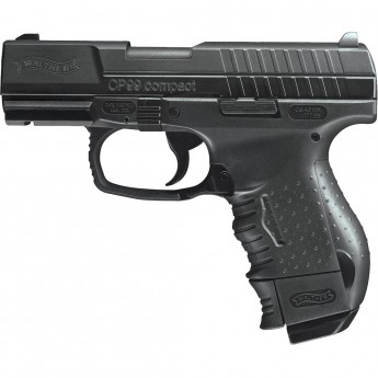 Пистолет пневматический UMAREX WALTHER CP 99 COMPACT чёрный с чёрной рукояткой